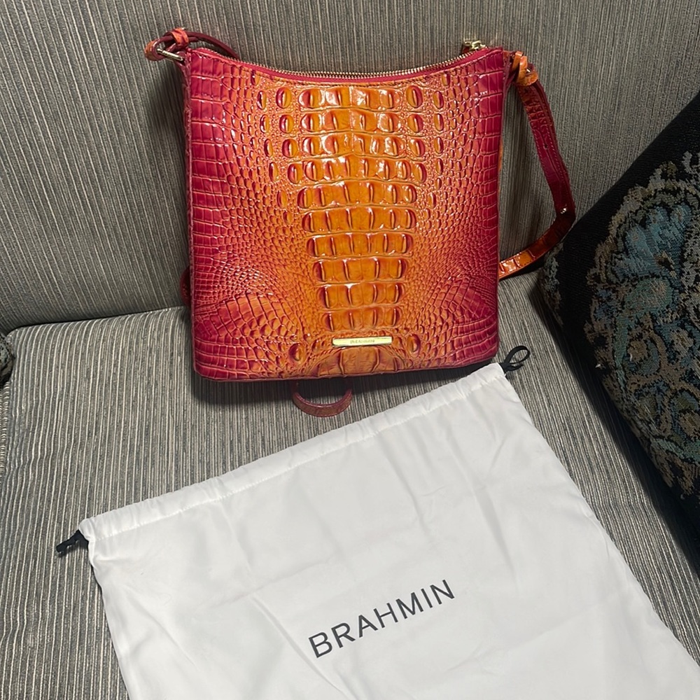 Over the shoulder Brahmin bag